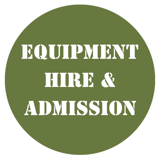 Admission & Equipment Hire